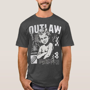 OUTLAW – Gevallen Engel Opstand Grafische T-shirt