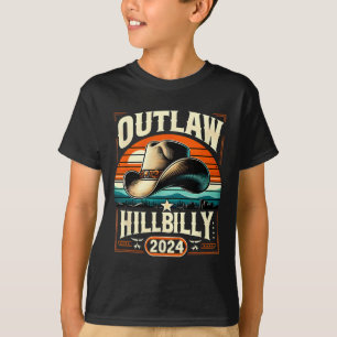 Outlaw Hillbilly 2024 Amerikaanse verkiezingsdag C T-shirt