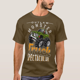 Outlaw Monster Truck - spectaculair T-shirt