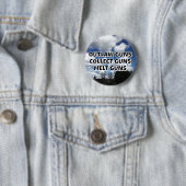 OUTLAW PISTOLEN VERZAMELEN PISTOLEN SMELTEN PISTOL RONDE BUTTON 5,7 CM (In situ)