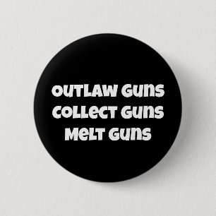 Outlaw Pistolen verzamelen Pistolen smelten Pistol Ronde Button 5,7 Cm