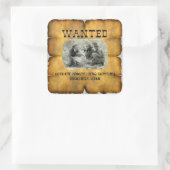 Outlaw Prospecting Supplies 3" Gezochte Stickers (Tas)