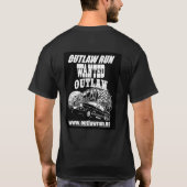 Outlaw Run T-Shirt met design op de achterkant (Achterkant)