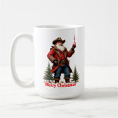 Outlaw Santa Christmas Ornament Koffiemok (Links)