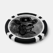 Outlaw Sherif Skull Poker Collectie Pokerchips (Enkel)