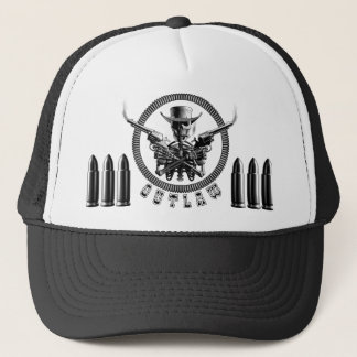 Outlaw Skeleton Truckers Trucker Pet