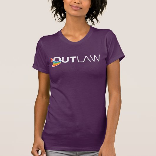 OutLaw T-Shirt - Volledige kleur (Voorkant)
