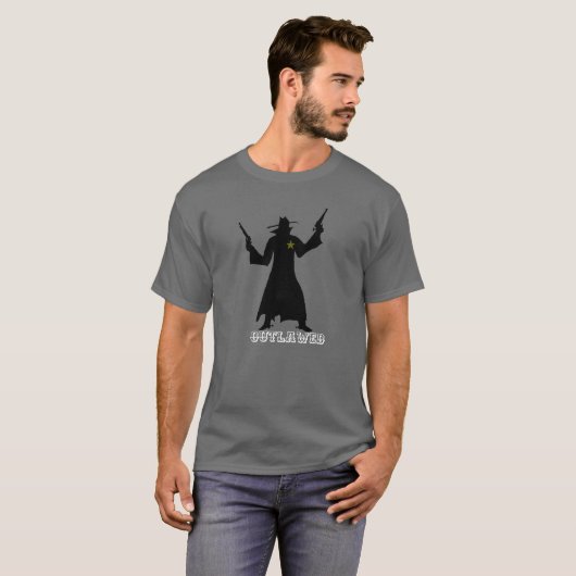 Outlaw Tee Shirt (Voorkant volledig)
