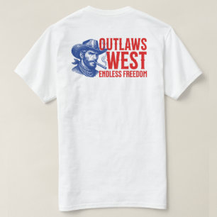 Outlaw West Cowboy T-shirt
