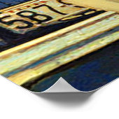 Outlaws Bonnie & Clyde The Barrow Faux Painting Poster (Hoek)