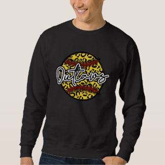 Outlawz Leopard Cheetah Softball Team Trendy Cute  Trui