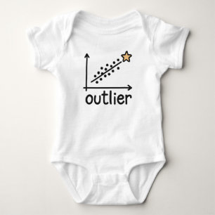 Outlier, Baby Body - Data Science & Statistiek Romper