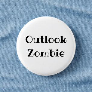 Outlook Zombie Grappige Kantoor Speldje