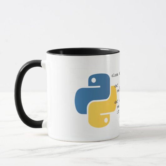 OutOfCoffeeException Python Mok (Links)