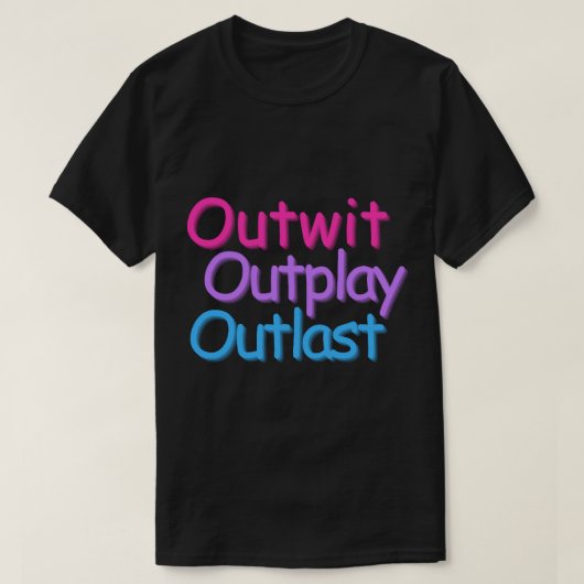 Outplay Outlast (bi) T-shirt (Design voorkant)