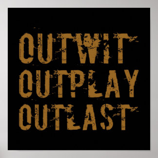 Outplay Outlast Outlast Poster