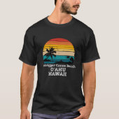 Outrigger Canoe Beach cadeau T-shirt (Voorkant)