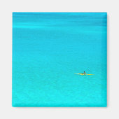 Outrigger kano in Bora Bora magneet (Voorkant)