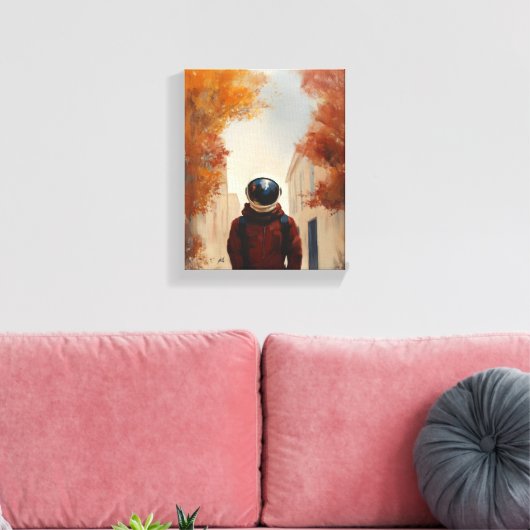 Outro Planeta Canvas Afdruk (Insitu (Woonkamer))