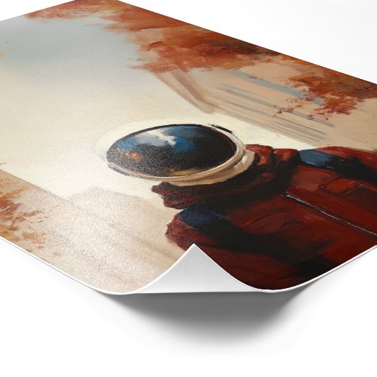 Outro Planeta Foto Afdruk (Hoek)