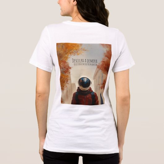 Outro Planeta Tri-Blend Shirt (Achterkant)