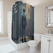 Outside the House Douchegordijn (In situ)