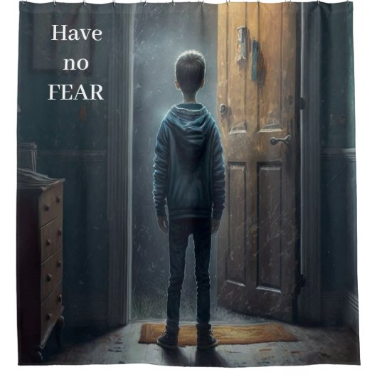 Outside the House Douchegordijn (Voorkant)