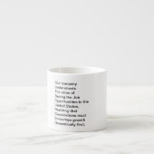 OUTSOURCED - Deze mok heeft een verborgen bericht! (Voorkant)