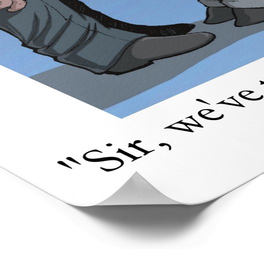 Outsourcingfout Poster (Hoek)