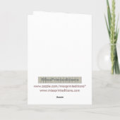 outSTANDing-prestatie Kaart (Achterkant)