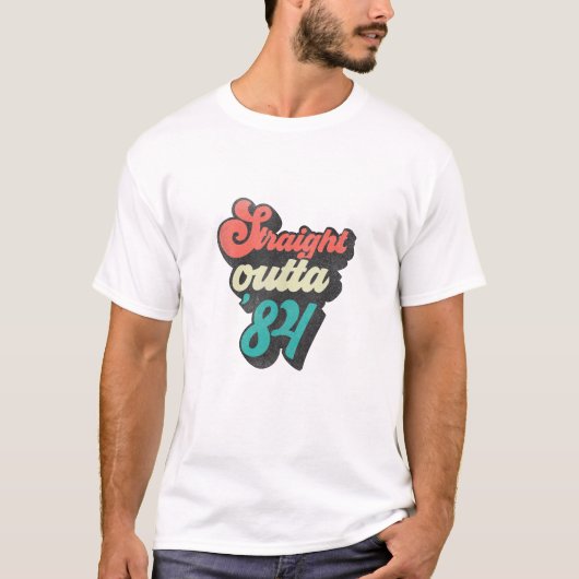Outta 84 Verjaardag T-shirt (Voorkant)