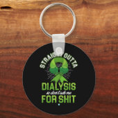Outta Dialyse Nierziekte Patiënt Plezier Gift 1 Sleutelhanger (Voorkant)