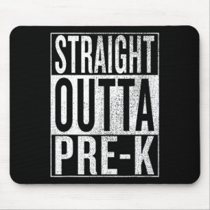 Outta Pre-k Afstuderen Funny Pre Kleuterschool Afs Muismat