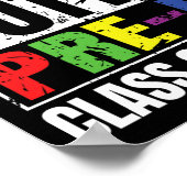 Outta Pre-k School Afstuderen CL van 2024 Poster (Hoek)