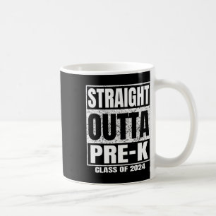 Outta Pre-k School CL van 2024 Grappig Afstuderen Koffiemok