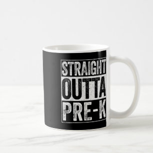 Outta Pre-k Voorschoolse Afstuderen Shirt 1 Koffiemok