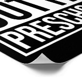 Outta Preschool Afstuderen Gift Laatste dag van de Poster (Hoek)
