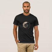 OUTTA SPACE — Shell Galaxy Inside T-shirt (Voorkant volledig)