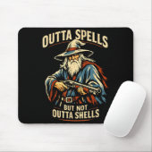 Outta Spells But Not Outta Shells Wizard Fantasy M Muismat (Met muis)