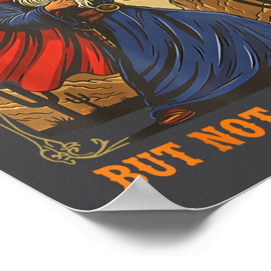 Outta Spells But Not Outta Shells Wizard Fantasy M Poster (Hoek)