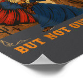 Outta Spells But Not Outta Shells Wizard Fantasy M Poster (Hoek)