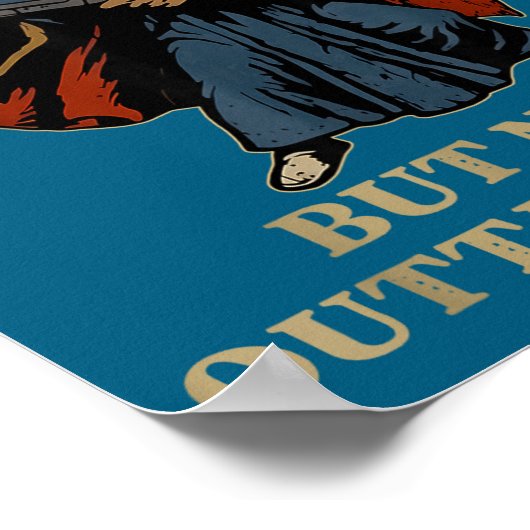 Outta Spells But Not Outta Shells Wizard Fantasy M Poster (Hoek)