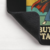 Outta Spells But Not Outta Shells Wizard Retro Fan Muismat (Hoek)