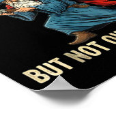 Outta Spells But Not Shells Wizard Meme Poster (Hoek)