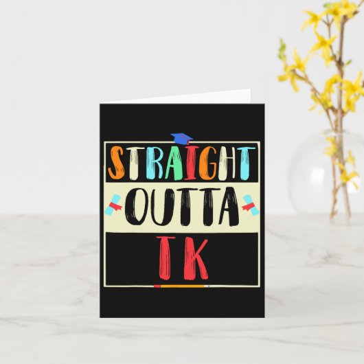 Outta TK Afstuderen TK Afstuderen Overgangsnier Kaart (Gele Bloem)