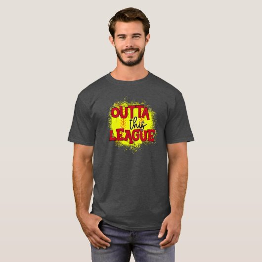 Outtahis Leagues Of Ball Sports Lover boy T-shirt (Voorkant volledig)