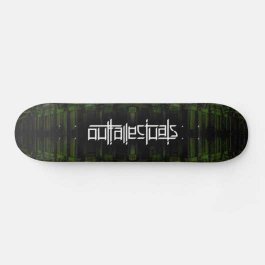 Outtallectuals Team Decreet Persoonlijk Skateboard (Horizontaal)