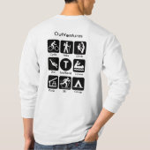 OutVentures-blokken T-shirt (Achterkant)