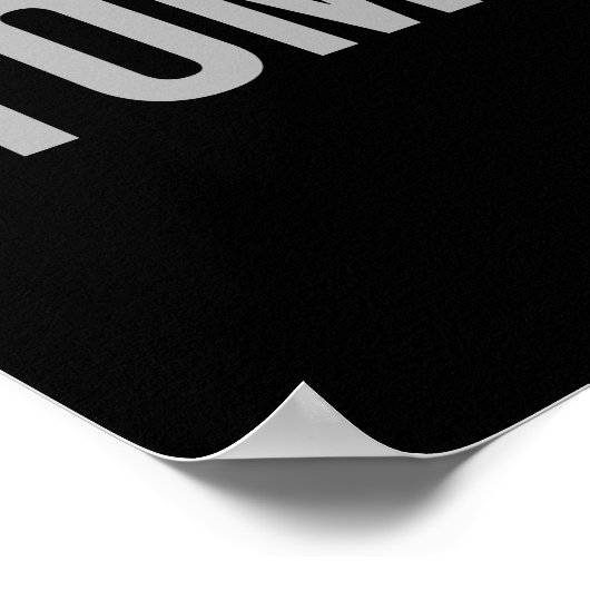 Outwork gisteren, outlast morgen - Motivatie Poster (Hoek)