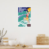 ouwe Orchard Beach Maine Travel Poster (Keuken)